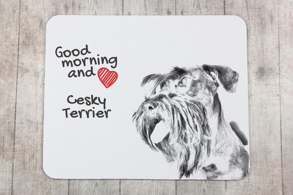 Cesky Terrier, Czech Terrier – Mouse pad with print, personalized dog-themed mouse pad | Art-Dog