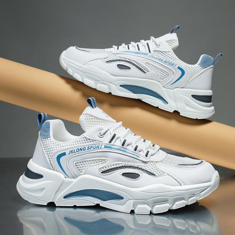 

Обувь 2024 года, летняя мужская обувь для школьников средней школы, полые туфли для пап, модная спортивная обувь, повседневные женские кроссовки 36