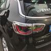 Fog Light Lamp Eyebrow / Handle Bowl / Window Wiper Cover Trim For Jeep Compass 2017 -  ABS Chrome Accessories Exterior Kit