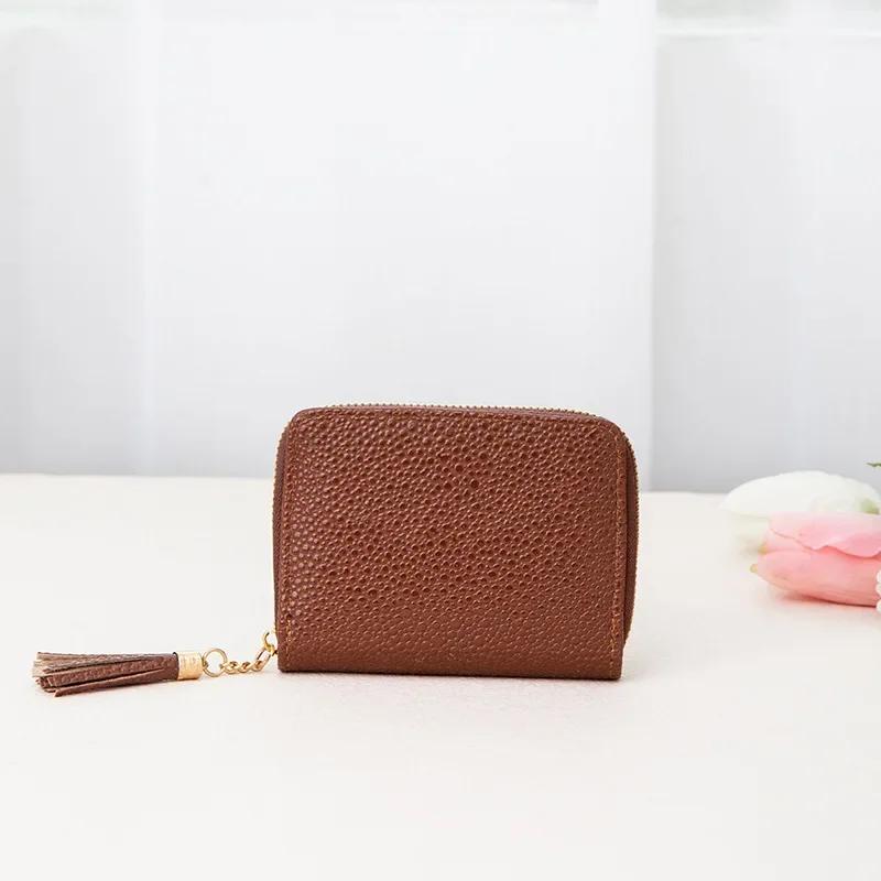 Women Wallet Fashion Tassel Wallet Purse Female Short Mini Wallets PU Leather Zipper Coin Purse Female Small Wallet for Women