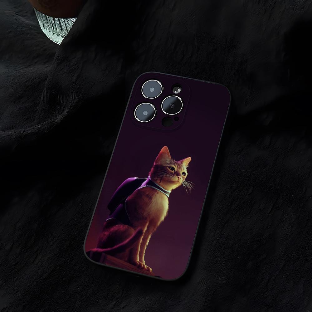 Stray Cat Game Phone Case Funda For Iphone 14 16 17 13 11 15ProMax 12 Pro Max Mini Xr 16e Plus Cover
