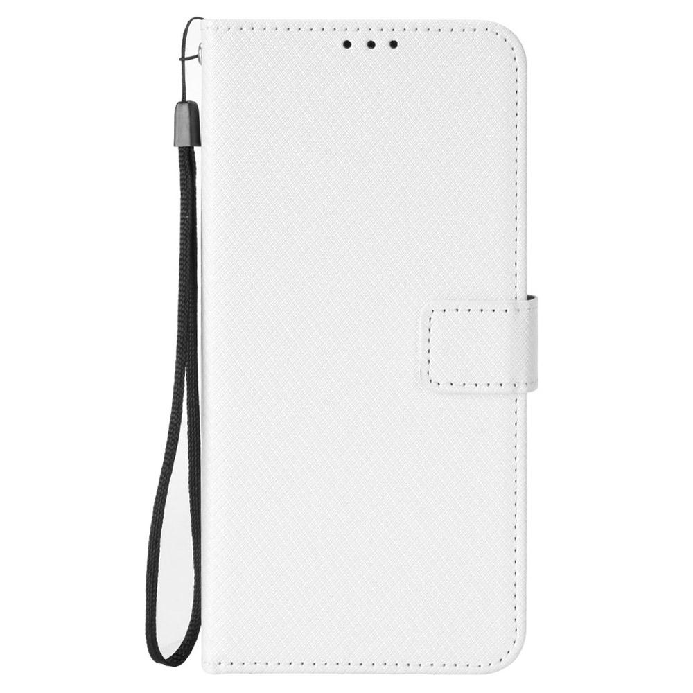For Itel S25 Ultra Case PU Leather Diamond Texture Wallet Phone Cover
