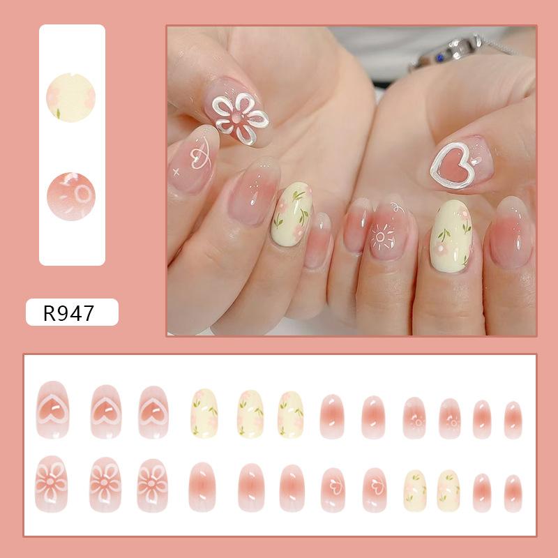 

Свежие Кремовые Жабры Маленький Цветок Разносторонняя Девушка Милая Съемная Носимая Броня 24 Штуки