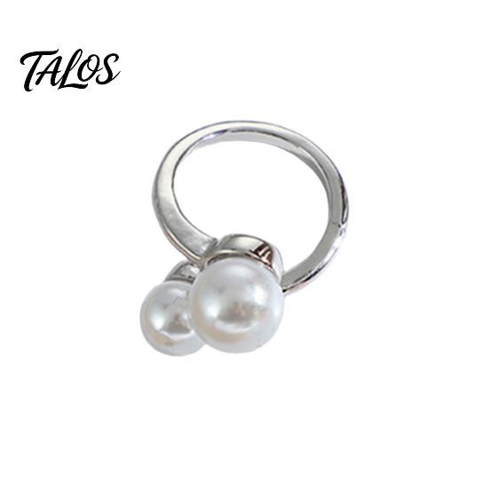 Ladies Scarf Buckle Women Pearl Buckle, Elegant Versatile Metal Smooth Clip Scarves Clips for Coat Belts Fashion Shirts, Gift Electroplated Pin