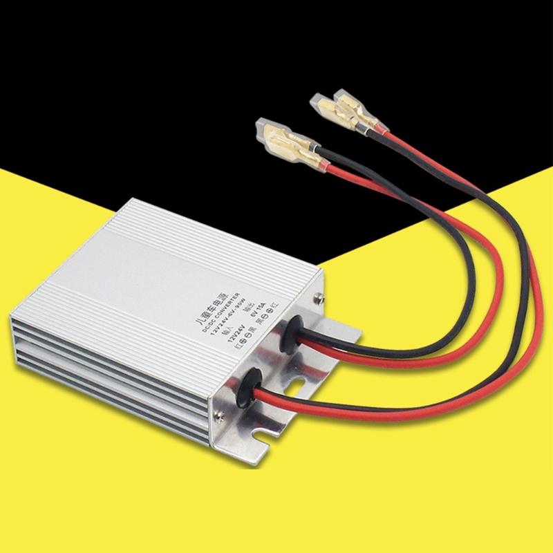Power Voltage Converter DC 12V/24V To DC 6V 10A,6V 15A,6V 20A 60W 90W 120W Waterproof Voltage Convert Transformer