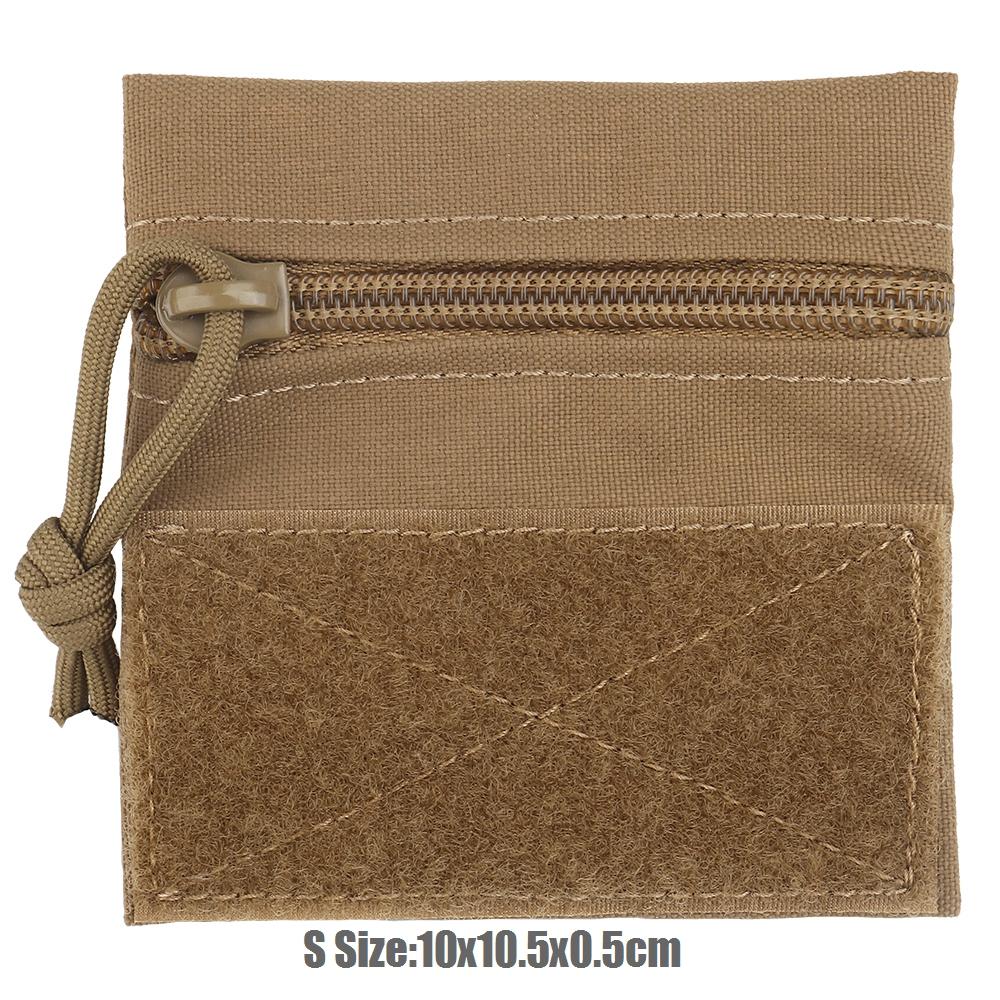 Vest Pouch Tactical Patch Pouch Candy Bags for Mk3 Mk4 Chest Rig Vest Attached Hanging Storage Bag