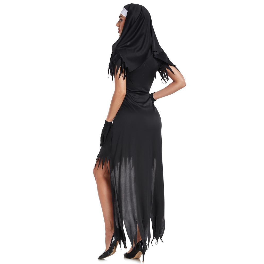 Evil vampire nun costumes cos costumes women's costumes, halloween costumes robes witch nun costumes