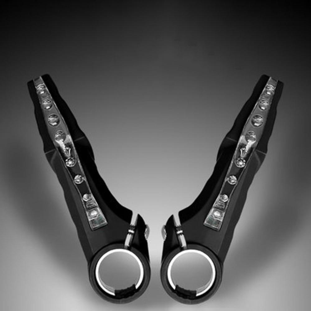 Bicycle LED Turn Lights Flash Light Cycling Handle Bar End Night Safety Warning Lamp