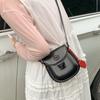 Retro Underarm Small Bag Women's 2025 New Fashion Versatile Shoulder Messenger Bag Autumn and Winter Texture Mini Saddle Bag
