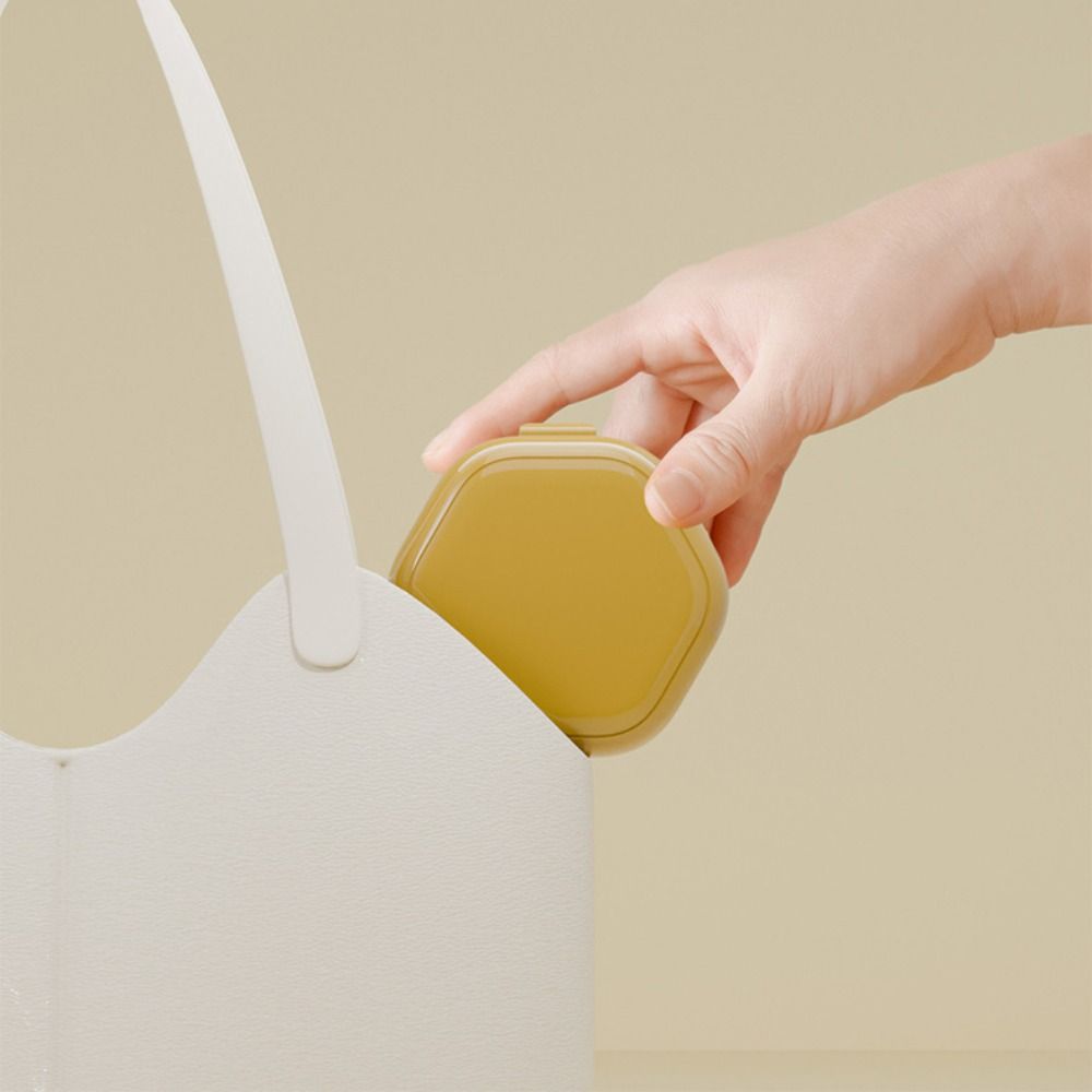 Three Layers Invisible Braces Box Draining Orthodontic Retainer Case Travel Denture Storage Box