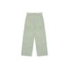 Boucle Wide Leg Pleated Pants 'Green' Men's DW-fw23-012