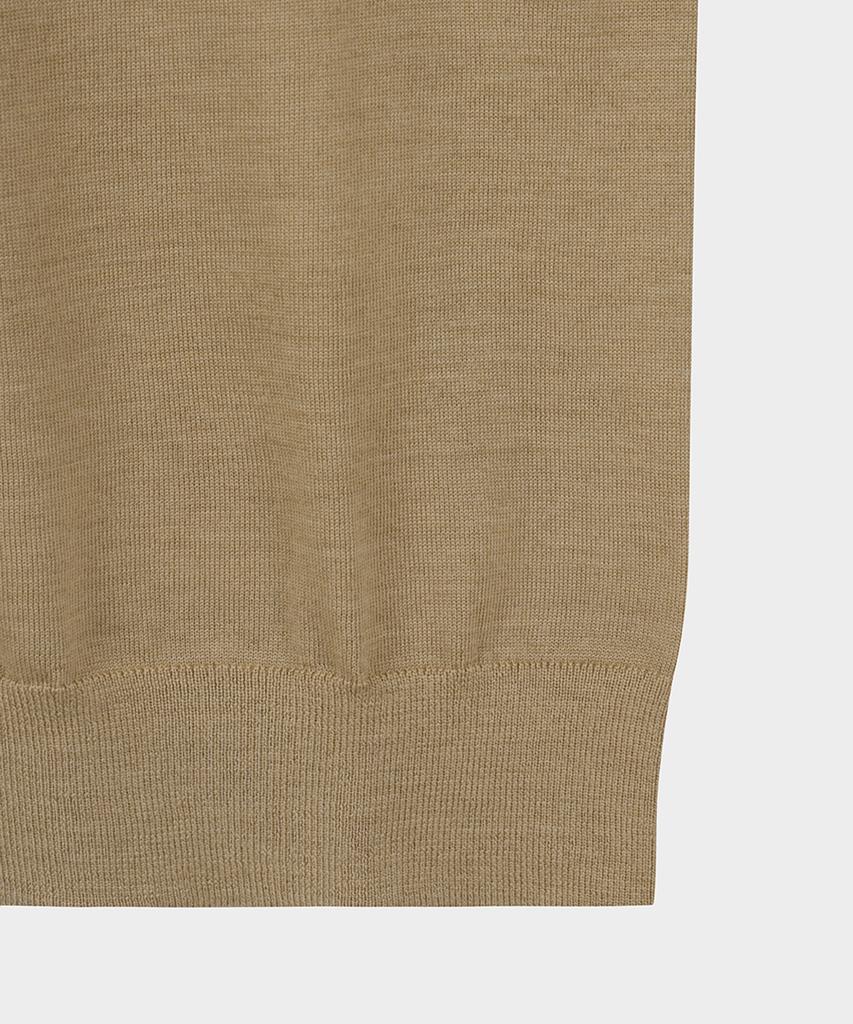 BROOKS BROTHERS Merino Wool Turtleneck Sweater (Camel) (Bbwumf43275Ew)
