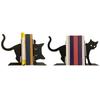 Stylish Cat Themed Bookshelf Decoration Handmade Cat Shaped Book Storage and Display Rack Exquisite Decorative Ornament
