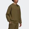 Adidas Originals Trefoil X Pharrell Williams Sportswear Sweatshirt Men Sweatshirt Olive-Green H58308