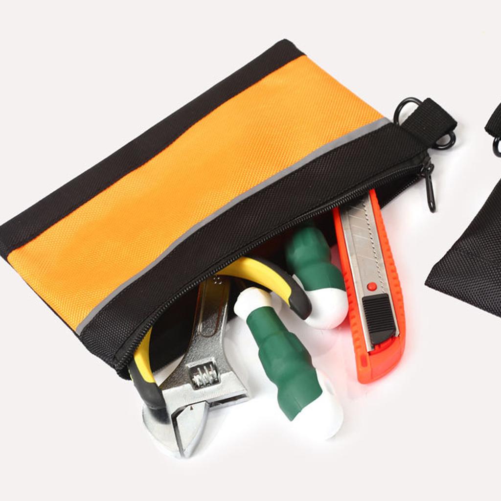 Multipurpose Tool Small Electrician Tool Storage Bag Tool Organizers Electricians Tool Pouches Wide Mouth Tool Carry Bag