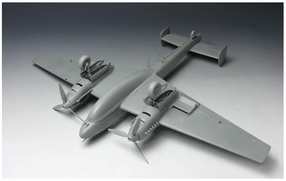 PLATZ German Air Force Bf110 Dackeldauch Plastic Model Kit CH3207 D-1/R1