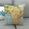 A Simple Sketch Of The Beautiful Earth Digital Printing Short Plush Pillow Covers For Car Sofa Office Cushion Cover Home Goods