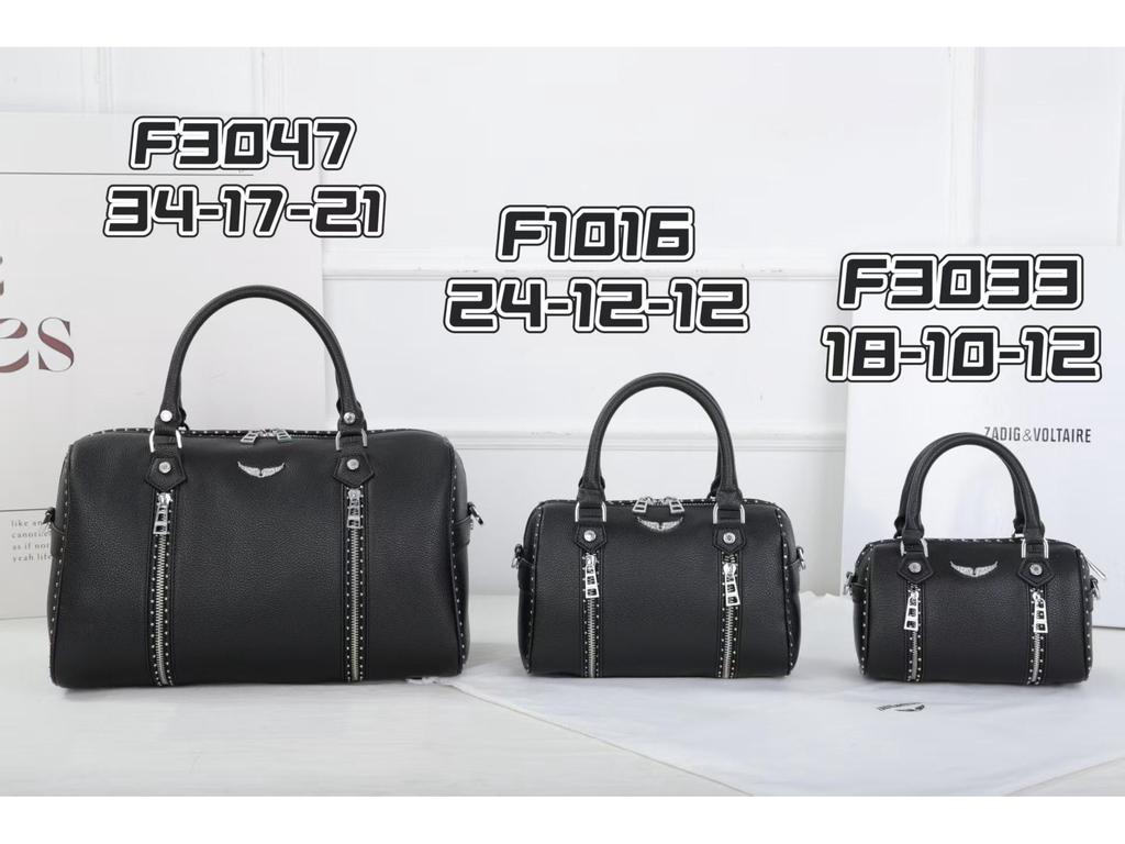 2025 ZV Fashion Women's Studded Boston Crossbody Handbag