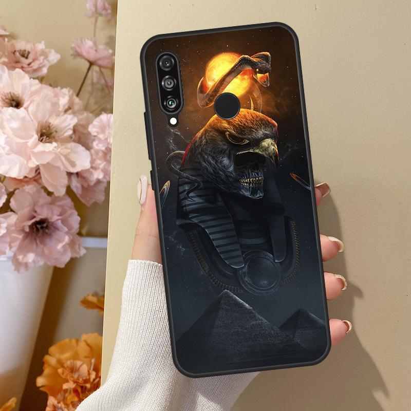 Egypt God Horus And Anubis For Huawei Nova 12i 8i 11i 12s 9 10 SE Y60 Y70 Y90 Y72 Y73 Y61 Y91 P60 Pro P30 P40 Lite Case