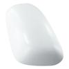 Left Rear View Mirror Cover For  Fit For Jazz 2009-2013 Auto Exterior Side Mirror Cap ABS Plastic White Glass