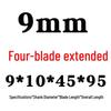 Yihai 3mm Keyway End Mill, 2 & 4 Flutes, HSS 8mm, High-Speed Steel