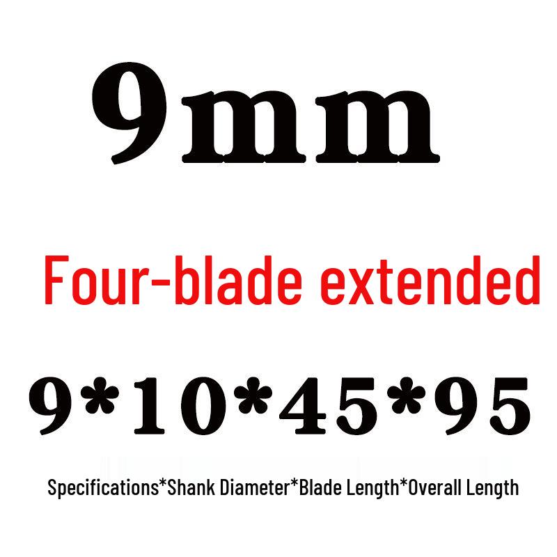 Yihai 3mm Keyway End Mill, 2 & 4 Flutes, HSS 8mm, High-Speed Steel