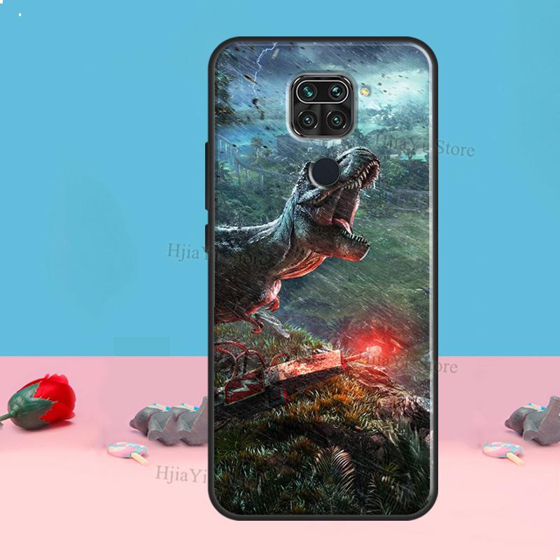 Jurassic Dinosaur Case For Redmi Note 8 9 10 11 12 Pro Plus 10S 11S 12S Cover For Redmi 9C 10A 10C 12C Coque