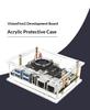 VisionFive 2 Dev Board Case Transparent Acrylic Enclosure with Cooling Fan