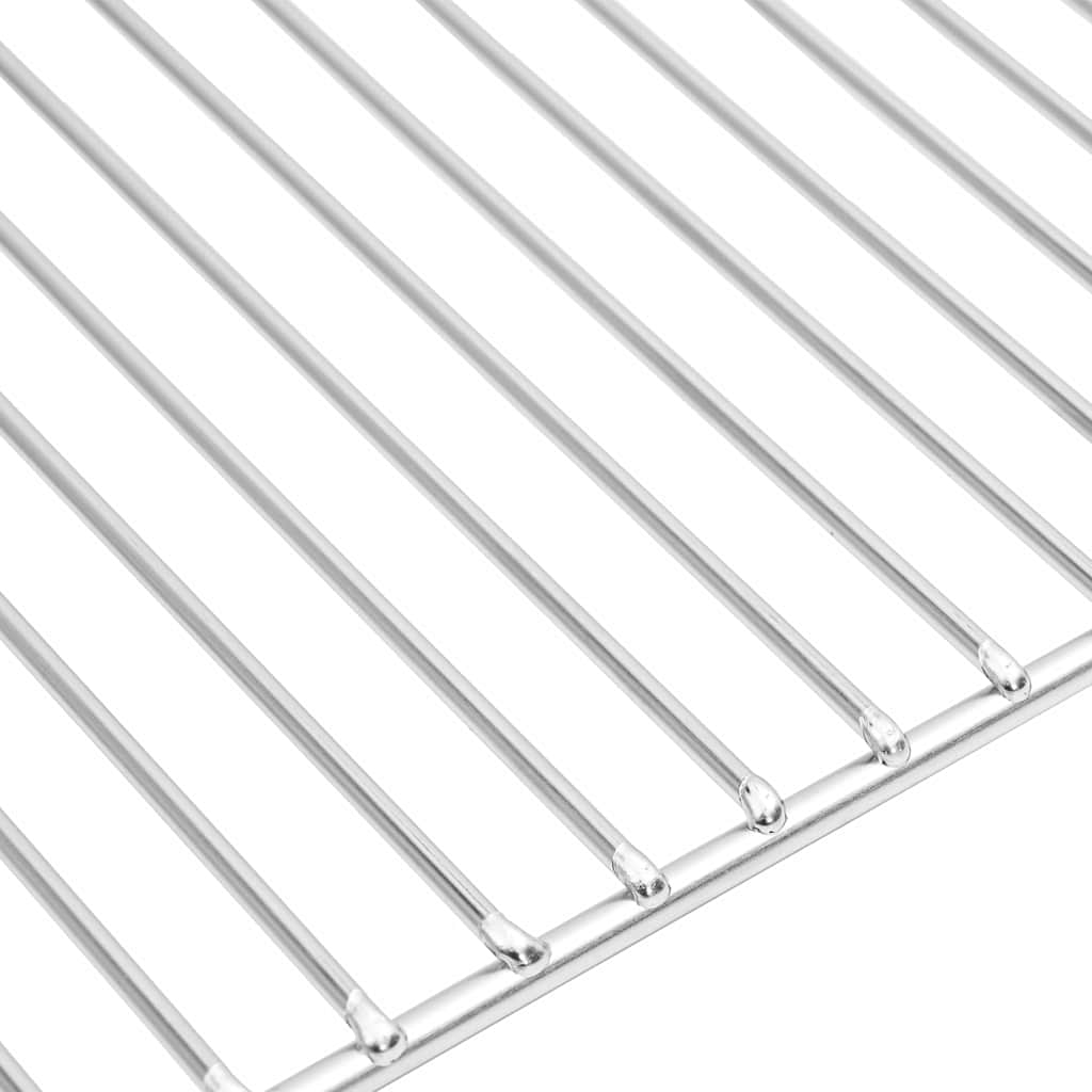 Grillrooster Zilver 60 x 40 cm Roestvrij Staal