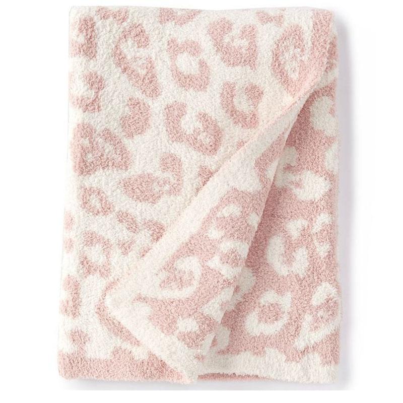 

Шерстяные одеяла детские вязаные леопардовые одеяла плюс флисовые одеяла для детей и взрослых 100*120cm