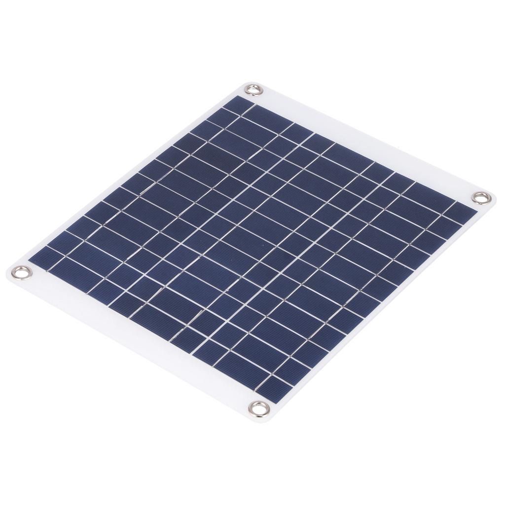 Solar Panel 15W Durable Sensitive 3 Type Connection Portable Convenient Solar Car Battery Charger