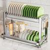 Kitchen Countertop Dish Drying Rack