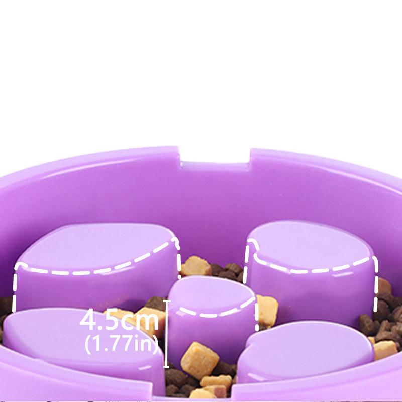 Cat And Dog Food Double Bowl Water Bowl Multifunctional Anti Rollover Food Container Detachable Leg Pet Food Bowl