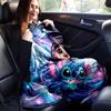 1pc Stitch Printing Blanket - Soft, All-Season Throw for Office Blanket, Car, Travel