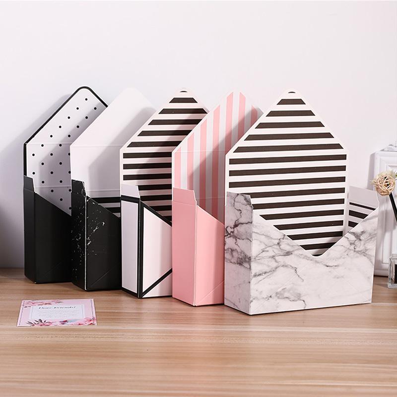 New Cardboard Folding Envelope Flower Box Different Types Floral Wrapping Party Wedding Flower Gift Box Packaging Box