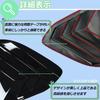 KOKATO Rear Window Shutter Side Vent Covers for Toyota Corolla Cross Rear Side Window Louver Custom Garnish Made of No Tools Easy Set (10 Series),