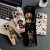Cover for Motorola Moto Edge 70 60 Fusion NEO Pro G56 G96 G04 G05 20 G Stylus Casing Phone Case Dachshund Dog Doberman