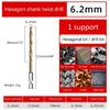 Hexagonal Handle Twist Drill Bit with M35 High Speed Steel Corrosion Resistant