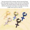 Fake Earring To Lightweight Appearance Studs Magnetic Chic Easy Styles Waterproof Various Cross Wear Distinctive Cute Nose