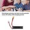 7.4V Lithium Battery Lightweight Portable Stable Multi Protection Battery for WLtoys XK K130 600mAh 45C 2S