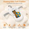 Collapsible Bathtub, Foldable Bathtub With Soft Cushion And Thermometer, Portable Travel Bathtub, Durable Bath Tub With No-Slip Feet