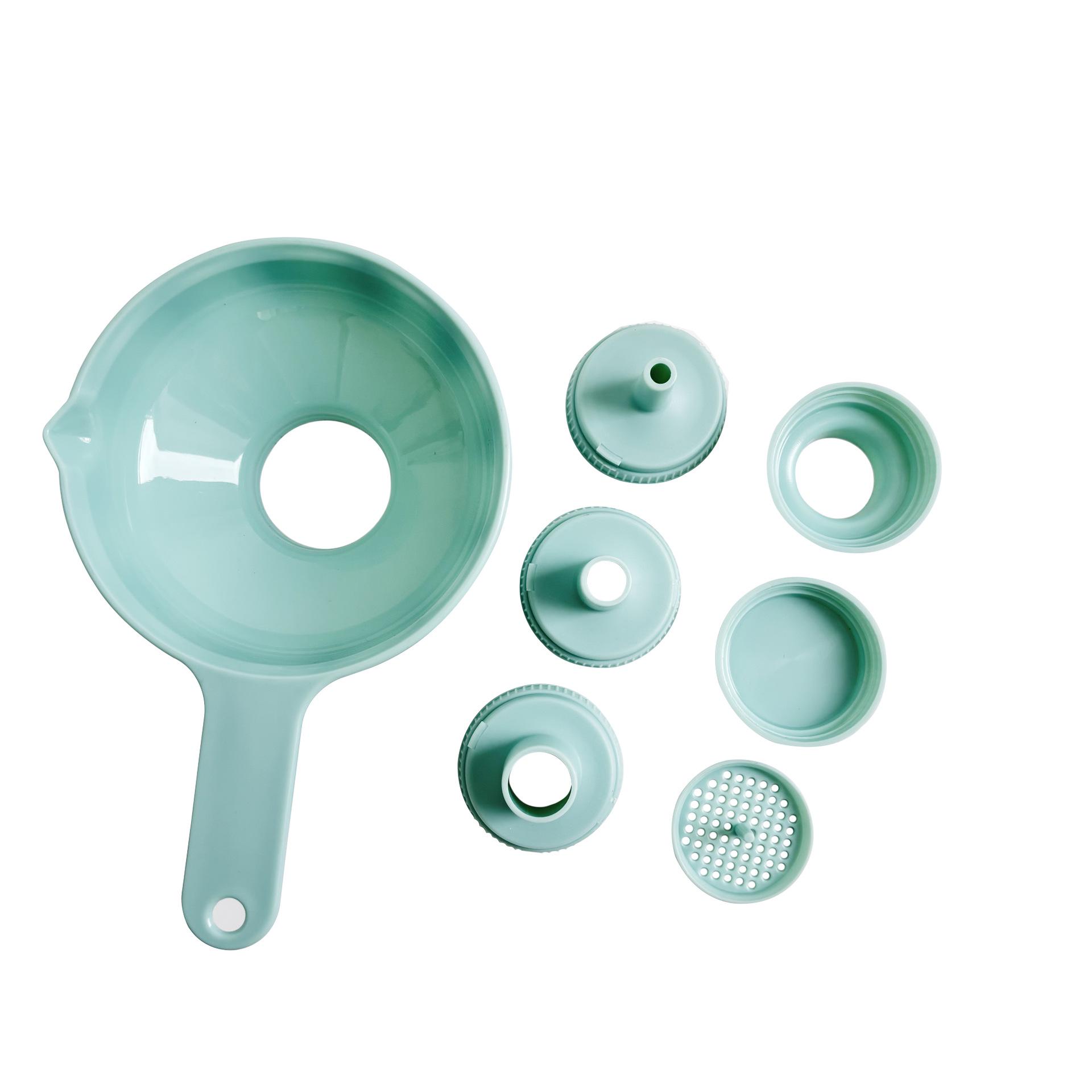 7-in-1 Multi-Functional Kitchen Funnel: For Oil, Wine, Grain & More