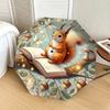 1pc squirrel book Pattern Umbrella Design Automatic Opening and Closing Umbrella, High-quality Travel Umbrella, Lightweight and Portable, -61