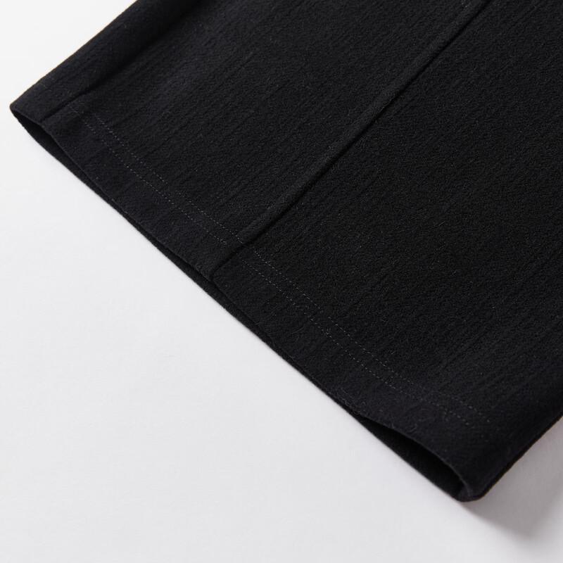Xiangying High-Waisted Wide-Leg Commuter Trousers
