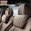 Toyota Car Headrest Neck Pillow & Lumbar Support with Removable Cover & Adjustable Straps
