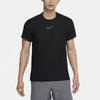 Nike T Shirts Men's Black Crew Neck Moderate Straight Fit CU4990-010