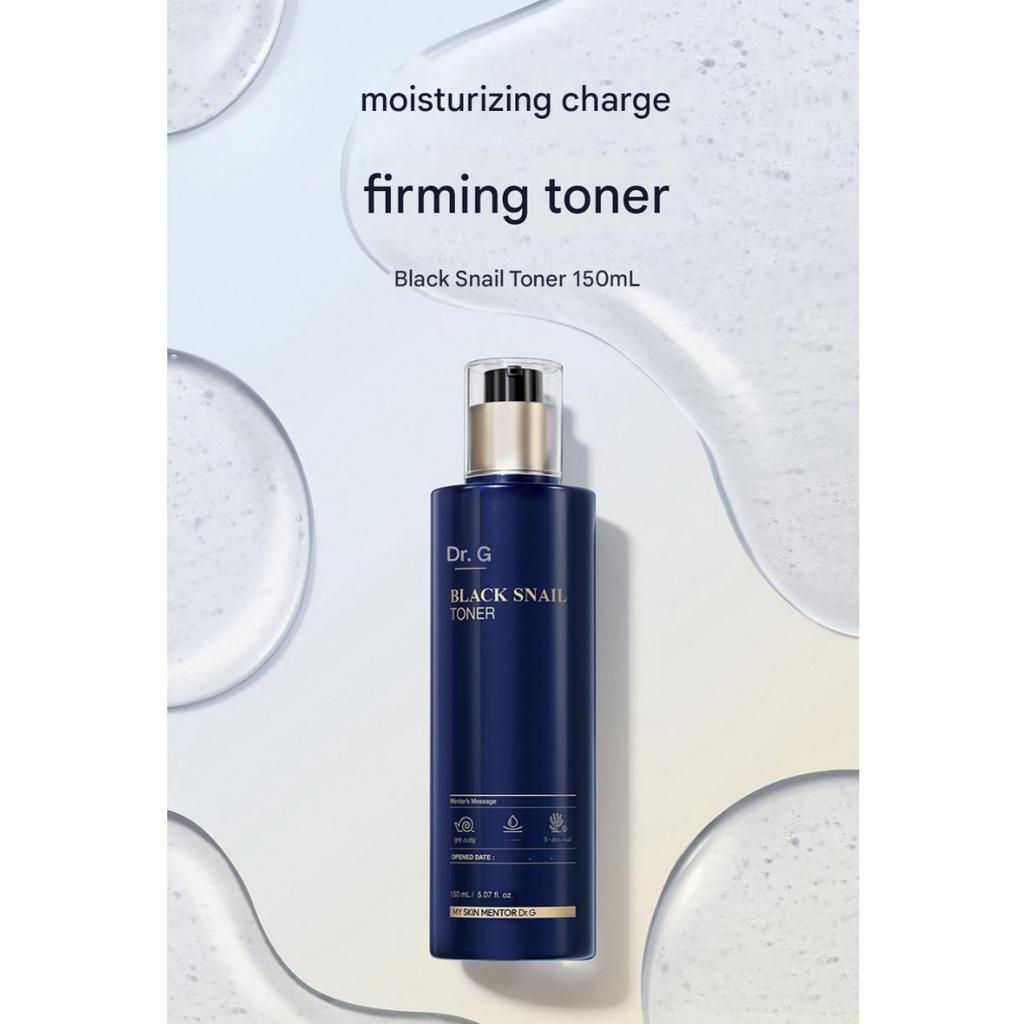 [Dr.G] Black Snail Skincare Set (Toner 150ml/ Emulsion 150ml)
