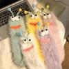 1 Pair Funny Ugly Cute Socks With Big Eyes Autumn Winter Plush Floor Socks Couple Sleep Sock Fuzzy Socks Christmas Gifts