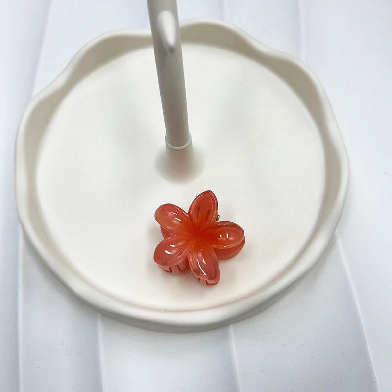 Europäische & Amerikanische Frangipani 4cm Strandurlaub Mode Haarspange