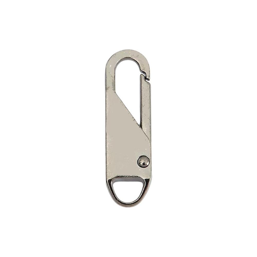 

30PCS Multipurpose Zipper Slider Pull Tab Zipper Replacement Sliding Handle for Clothes серый